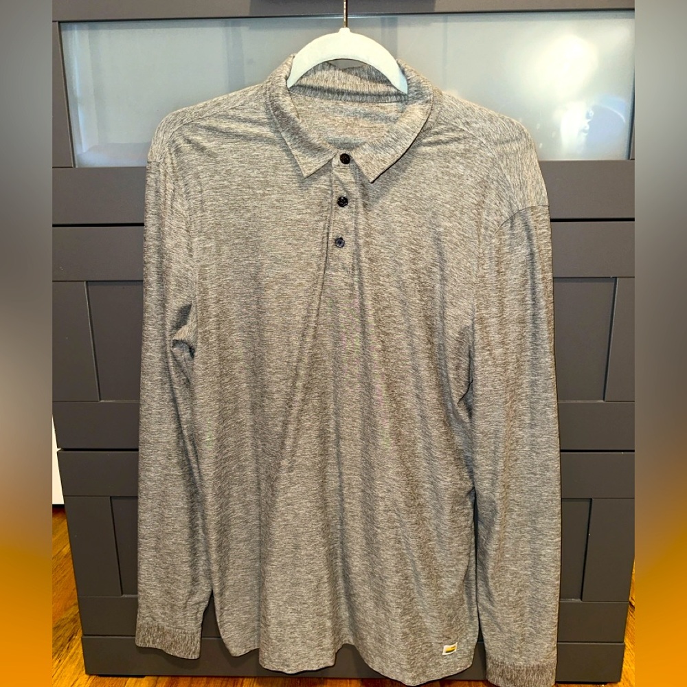 Vuori Long Sleeve Strato Tech Polo